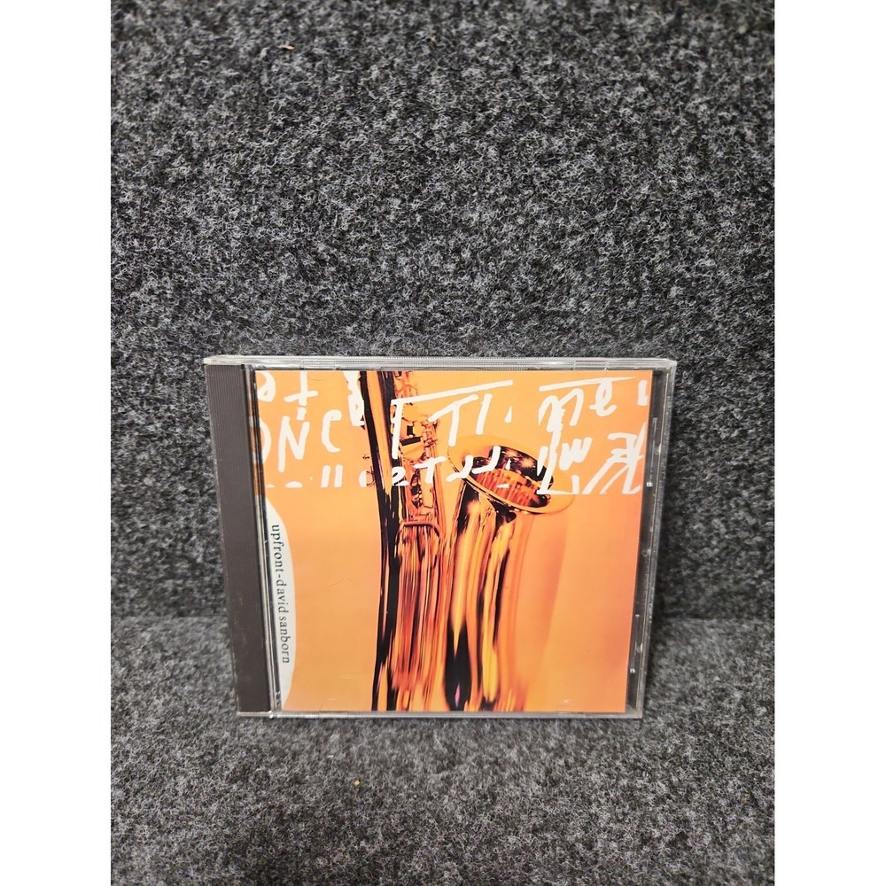 David Sanborn Upfront CD Elektra 9 61272-2 Jazz Blues Funk Music